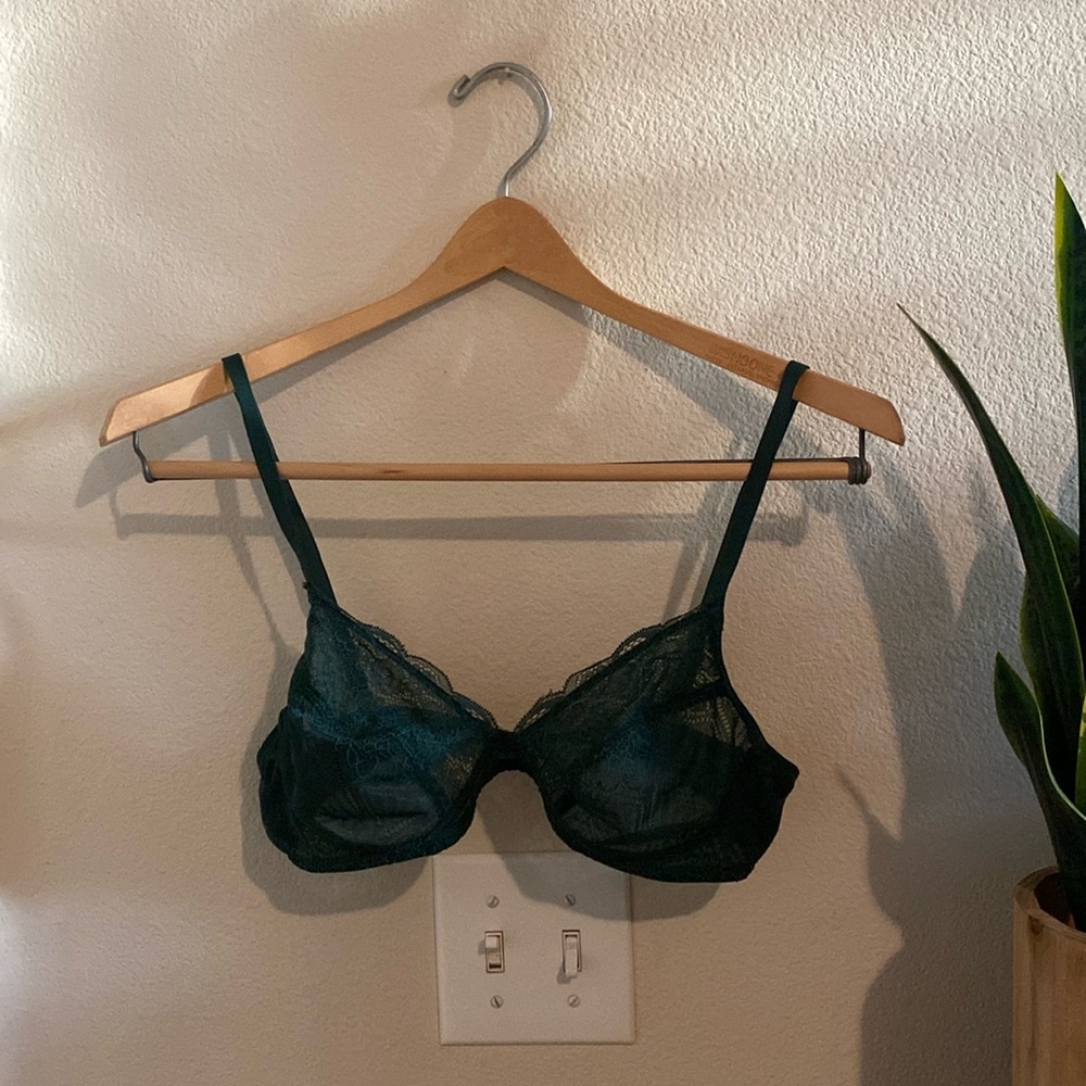 Lot of 3 lace bralettes.